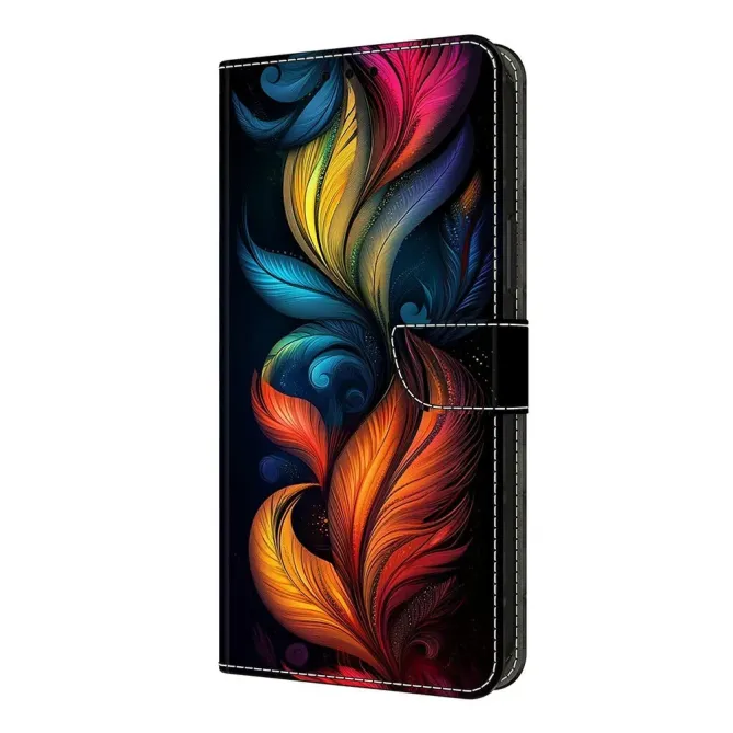 Housse Xiaomi Redmi Note 15 5G / 4G / Poco M8 5G Motif Plumes Colorées