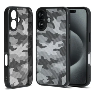 Coque iPhone 16 Plus camouflage classique