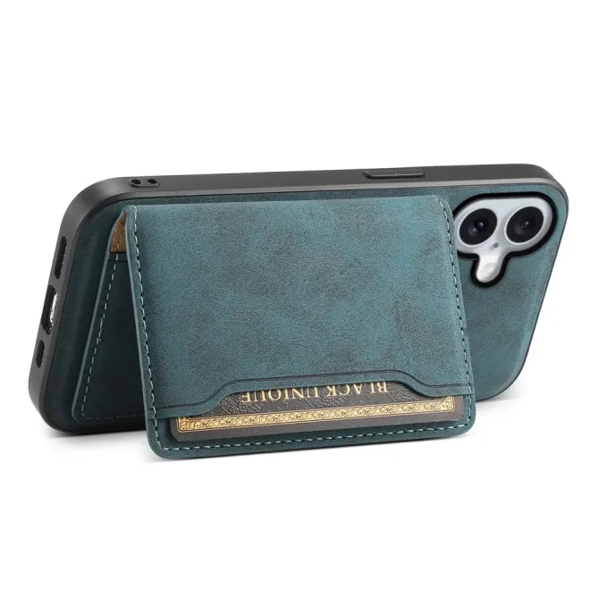 Coque iPhone 16 Plus Rétro avec Porte-Cartes | D13