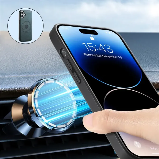 Coque iPhone 16 Plus Rétro avec Porte-Cartes | D13