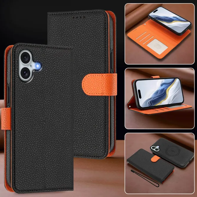 Housse iPhone 16 Plus avec coque détachable bicolore | HYBRID