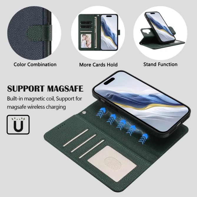 Housse iPhone 16 Plus avec coque détachable bicolore | HYBRID