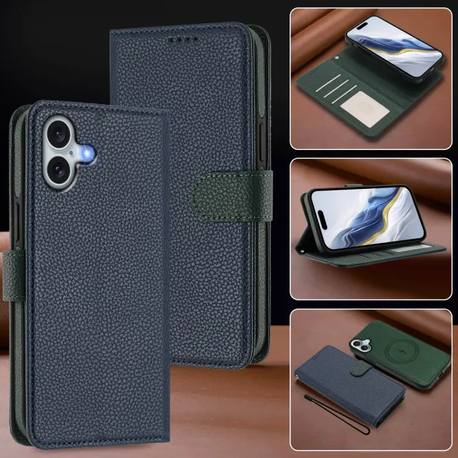 Housse iPhone 16 Plus avec coque détachable bicolore | HYBRID