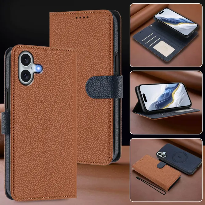Housse iPhone 16 Plus avec coque détachable bicolore | HYBRID