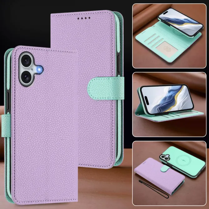 Housse iPhone 16 Plus avec coque détachable bicolore | HYBRID