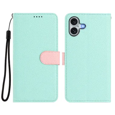 Housse iPhone 16 Plus avec coque détachable bicolore | HYBRID Cyan - photo 47