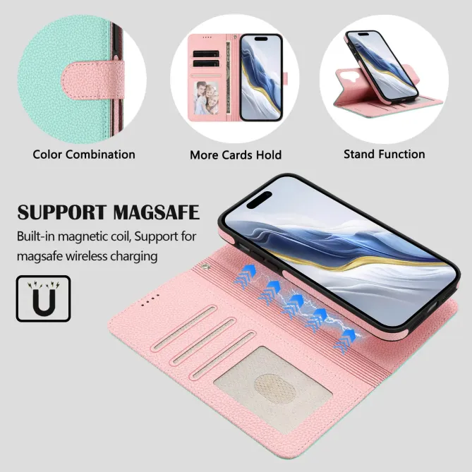 Housse iPhone 16 Plus avec coque détachable bicolore | HYBRID