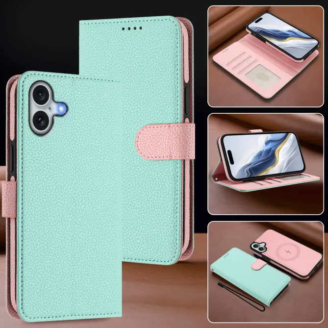 Housse iPhone 16 Plus avec coque détachable bicolore | HYBRID