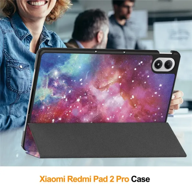 Housse Xiaomi Poco Pad M1 / Redmi Pad 2 Pro Galaxy