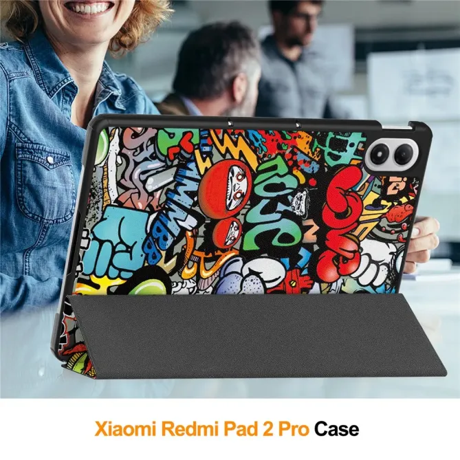 Housse Xiaomi Poco Pad M1 / Redmi Pad 2 Pro Graffiti