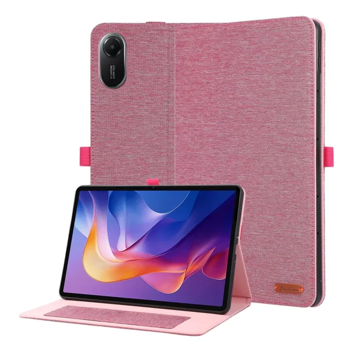 Housse Xiaomi Redmi Pad 2 Pro Texture Tissu avec Porte-stylet