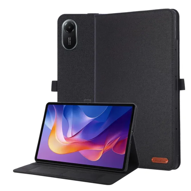Housse Xiaomi Redmi Pad 2 Pro Texture Tissu avec Porte-stylet