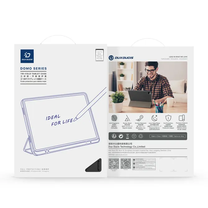 Housse Xiaomi Redmi Pad 2 Pro Dux Ducis Domo Tri-fold