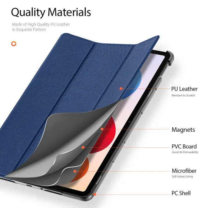 Housse Xiaomi Redmi Pad 2 Pro Dux Ducis Domo Tri-fold