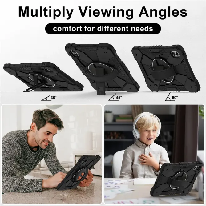 Coque Xiaomi Redmi Pad 2 Pro Antichoc avec Poignée et Bandoulière