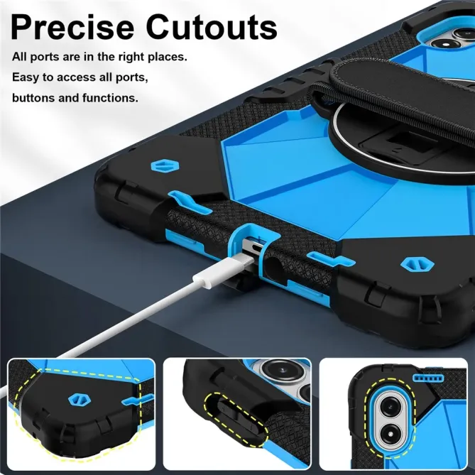 Coque Xiaomi Redmi Pad 2 Pro Antichoc avec Poignée et Bandoulière