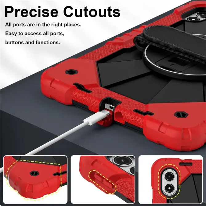 Coque Xiaomi Redmi Pad 2 Pro Antichoc avec Poignée et Bandoulière