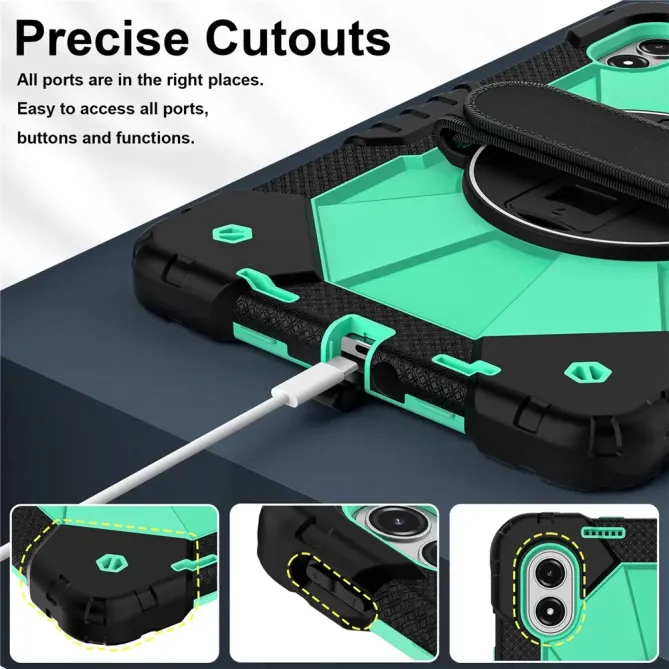 Coque Xiaomi Redmi Pad 2 Pro Antichoc avec Poignée et Bandoulière