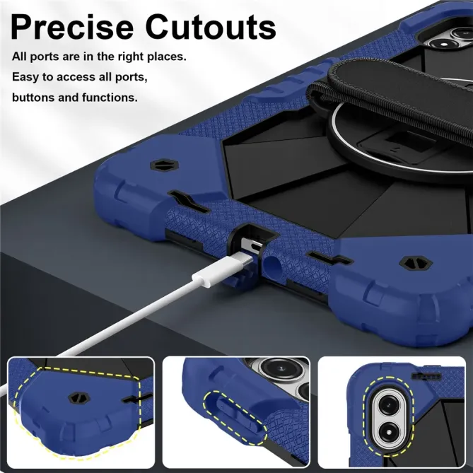 Coque Xiaomi Redmi Pad 2 Pro Antichoc avec Poignée et Bandoulière