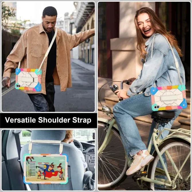 Coque Xiaomi Redmi Pad 2 Pro Antichoc avec Poignée et Bandoulière