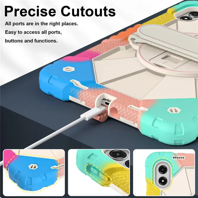 Coque Xiaomi Redmi Pad 2 Pro Antichoc avec Poignée et Bandoulière