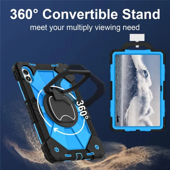 Coque Xiaomi Redmi Pad 2 Pro Renforcée avec Support Rotatif et Bandoul