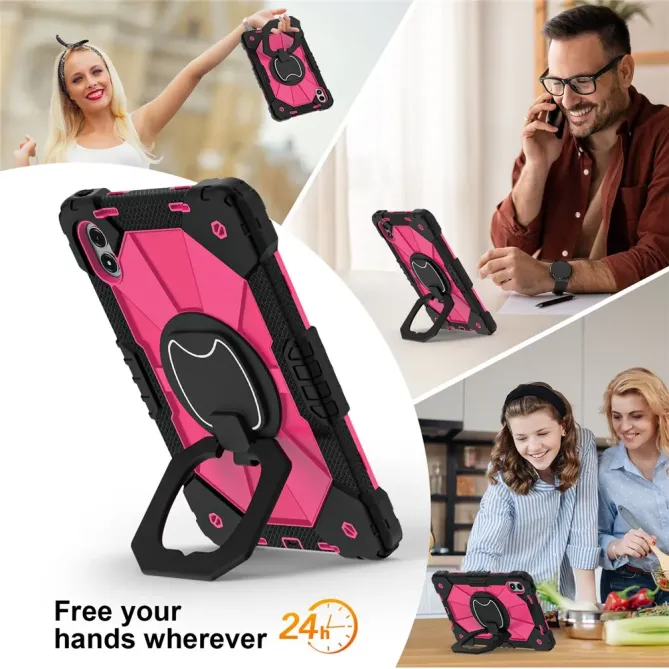 Coque Xiaomi Redmi Pad 2 Pro Renforcée avec Support Rotatif et Bandoul