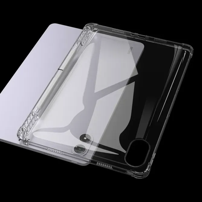 Coque Xiaomi Redmi Pad 2 Pro Transparente Antichoc avec Porte-stylet