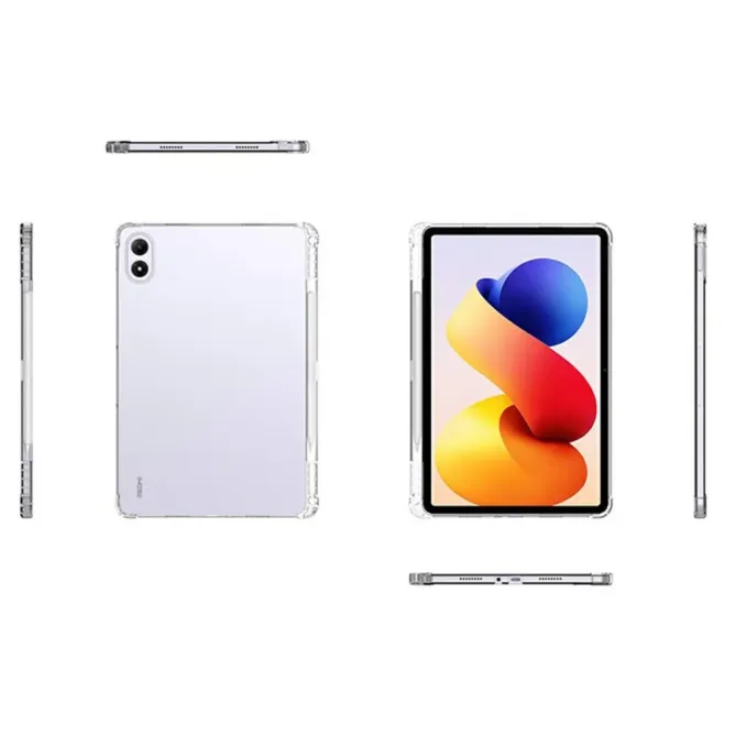 Coque Xiaomi Redmi Pad 2 Pro Transparente Antichoc avec Porte-stylet