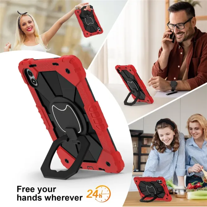 Coque Xiaomi Redmi Pad 2 Pro Renforcée avec Support Rotatif et Bandoul