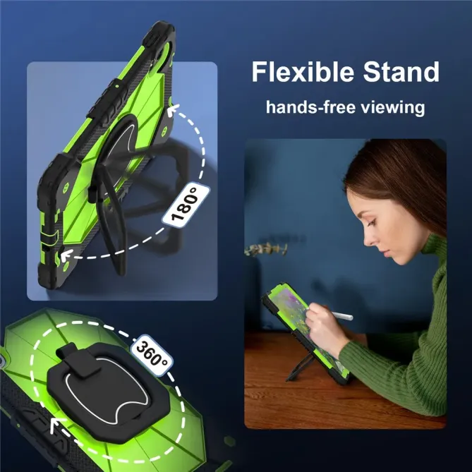 Coque Xiaomi Redmi Pad 2 Pro Renforcée avec Support Rotatif et Bandoul