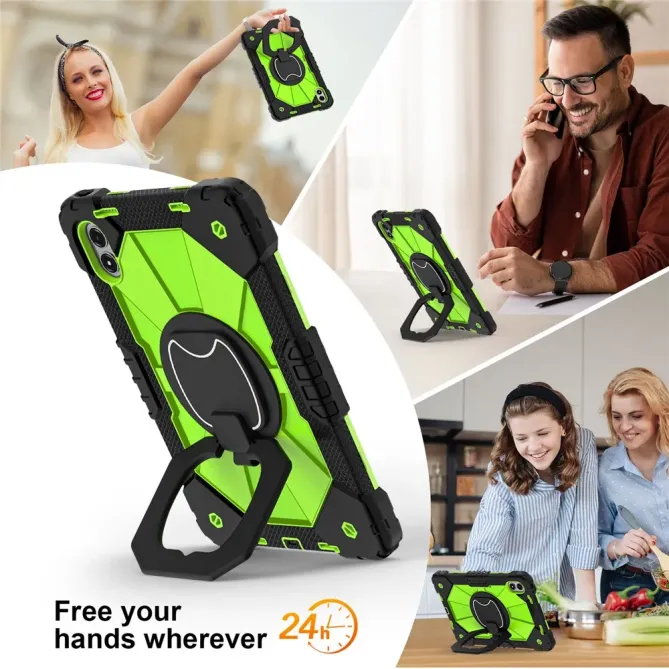 Coque Xiaomi Redmi Pad 2 Pro Renforcée avec Support Rotatif et Bandoul