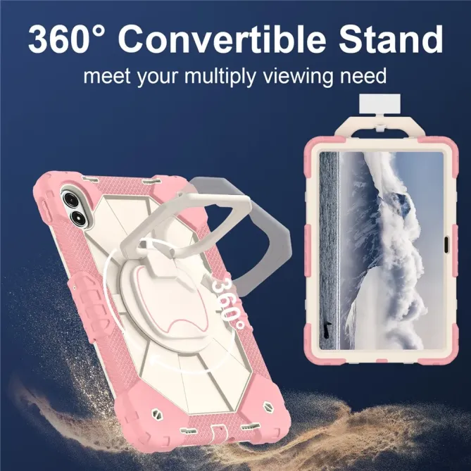 Coque Xiaomi Redmi Pad 2 Pro Renforcée avec Support Rotatif et Bandoul