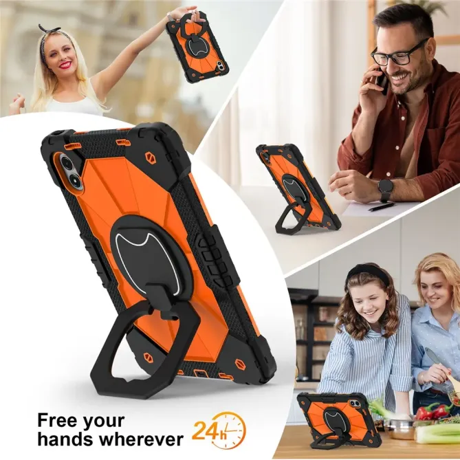 Coque Xiaomi Redmi Pad 2 Pro Renforcée avec Support Rotatif et Bandoul