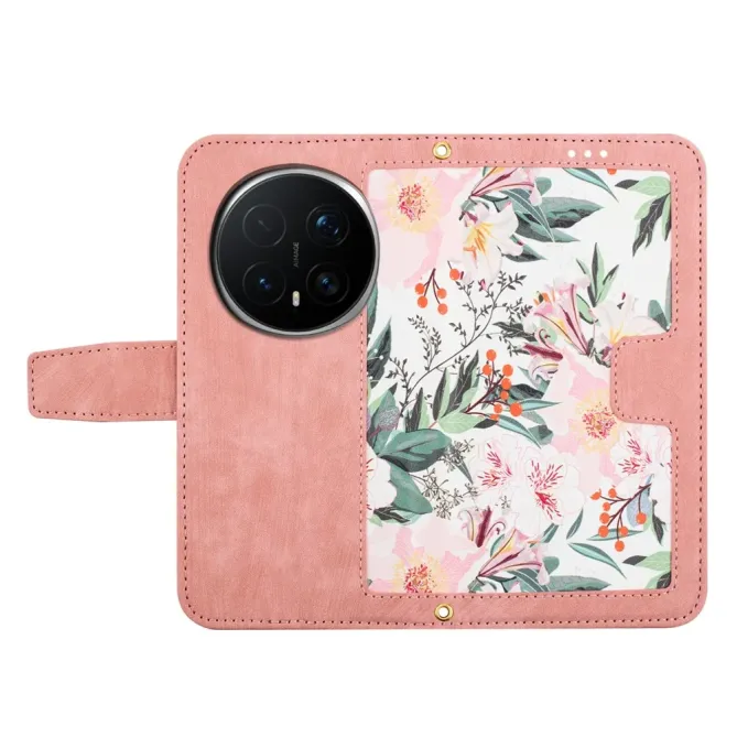 Housse Honor Magic 8 Pro Aquarelle Florale avec Dragonne