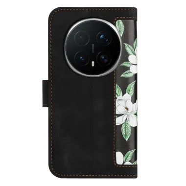 Housse Honor Magic 8 Pro Magnolias avec Dragonne