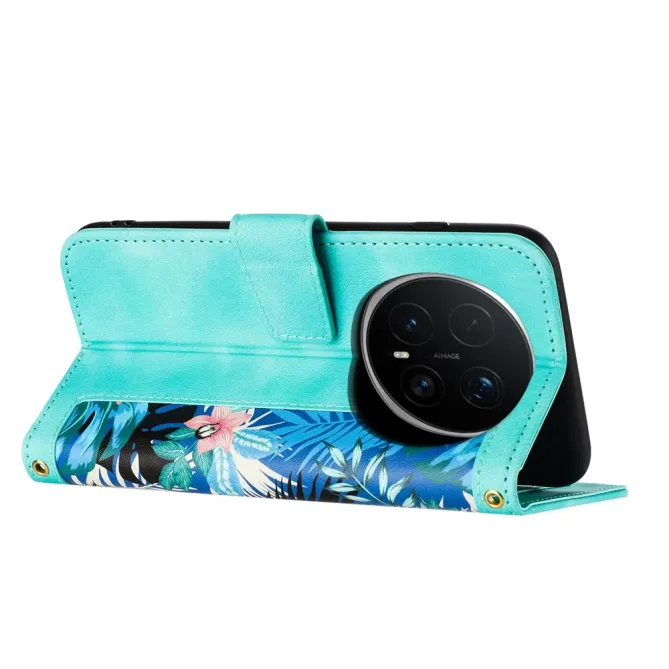 Housse Honor Magic 8 Pro Tropicale avec Dragonne
