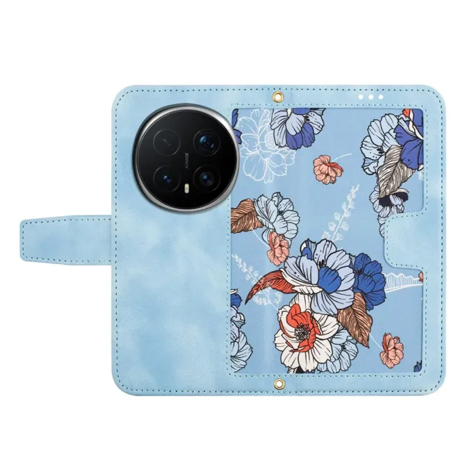 Housse Honor Magic 8 Pro Florale avec Dragonne
