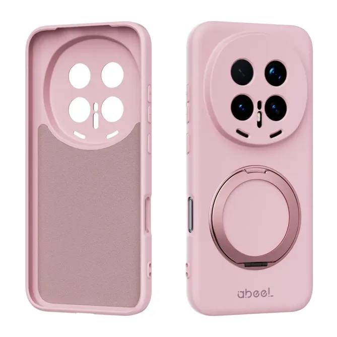 Coque Honor Magic 8 Pro Silicone Liquide Magnétique avec Support