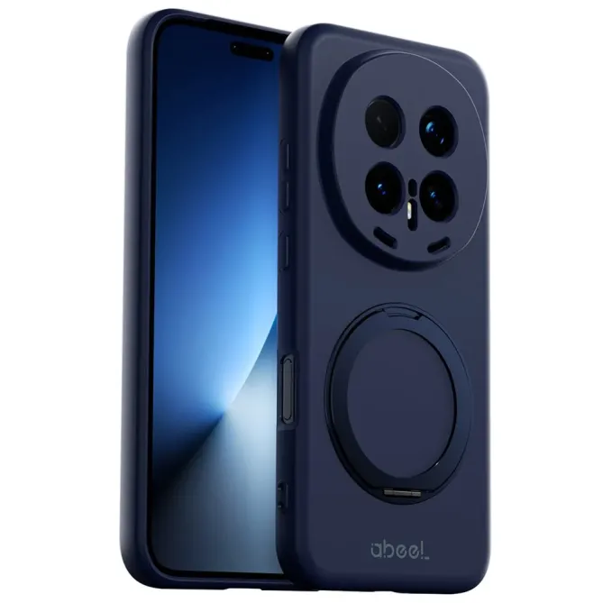 Coque Honor Magic 8 Pro Silicone Liquide Magnétique avec Support