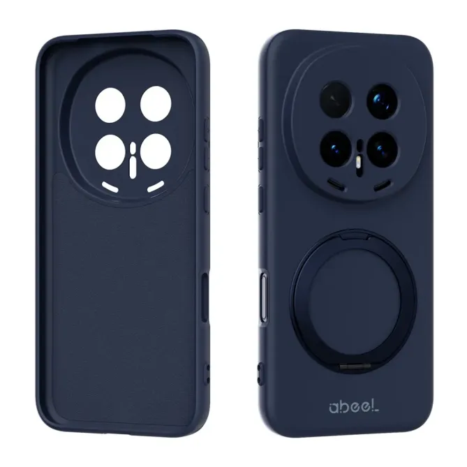 Coque Honor Magic 8 Pro Silicone Liquide Magnétique avec Support