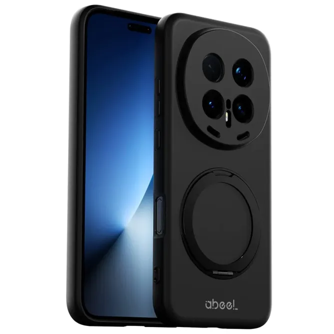 Coque Honor Magic 8 Pro Silicone Liquide Magnétique avec Support