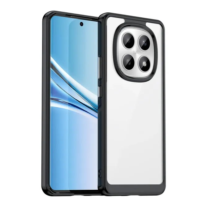 Coque Xiaomi Redmi Note 15 / Poco M8 5G Transparente Contour Couleuré 