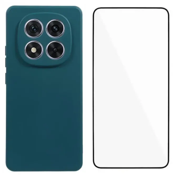 Coque Xiaomi Redmi Note 15 / Poco M8 5G Silicone Doublé avec Verre Tre