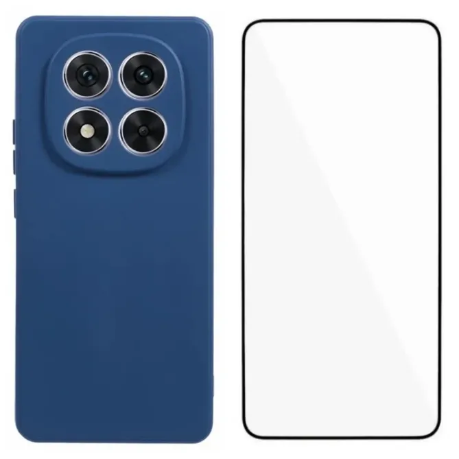 Coque Xiaomi Redmi Note 15 / Poco M8 5G Silicone Doublé avec Verre Tre