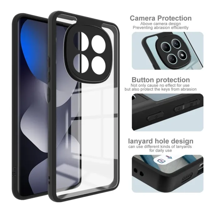 Coque Xiaomi Redmi Note 15 / Poco M8 5G Transparente IMAK UX-9A