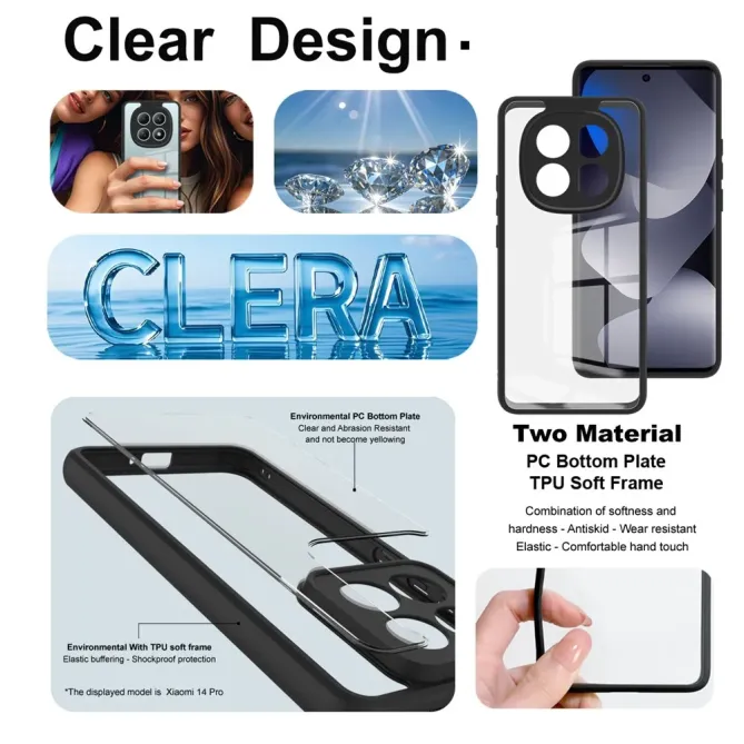 Coque Xiaomi Redmi Note 15 / Poco M8 5G Transparente IMAK UX-9A