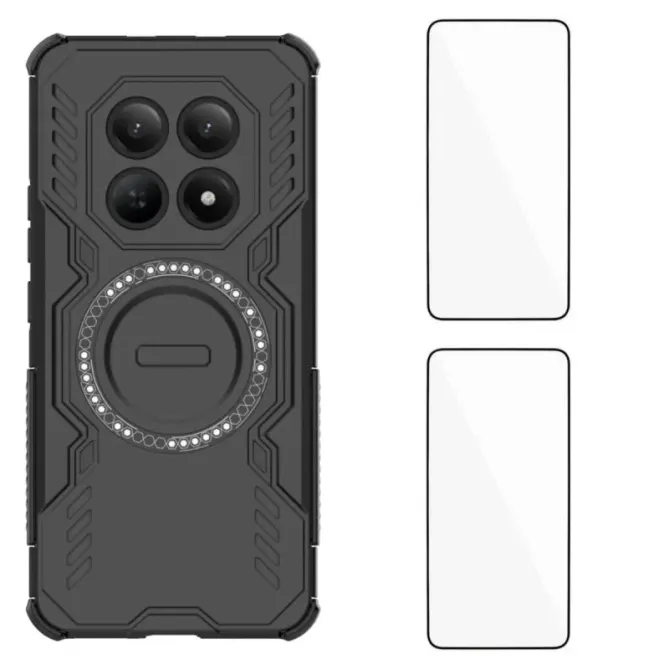 Coque Xiaomi Redmi Note 15 5G / Poco M8 5G Armor avec 2 Verres Trempés