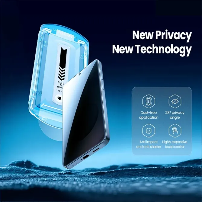 Verre Trempé Samsung Galaxy S26 Anti-Espion AGC Glass