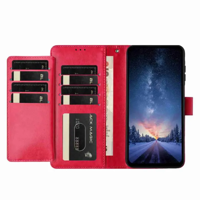 Housse Xiaomi Redmi Note 15 5G / 4G / Poco M8 5G Portefeuille 8 Emplac